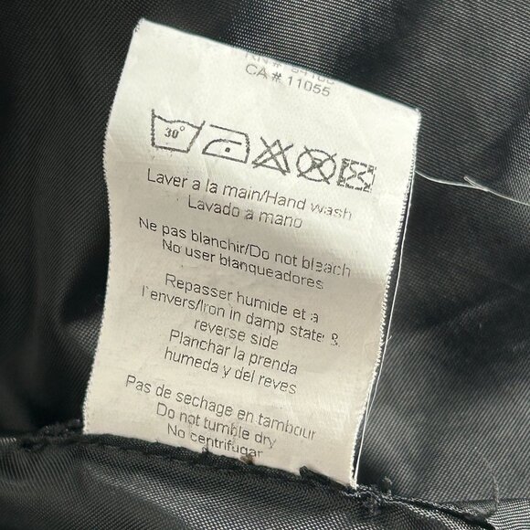 Animale Womens Quilted Brown Vest Jacket Oversized Collar Pockets Size 8 Outdoor - Picture 5 of 11